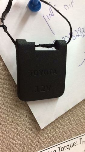 12V Toyota Land Criuser Cover 3D Print 108420