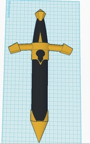 Dellon's Dagger from Seven Knights 3D Print 108448