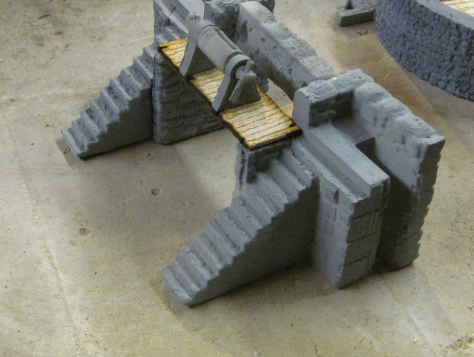 Entire Infinite Castle Design Part One 28mm-32mm 3D Print 108451