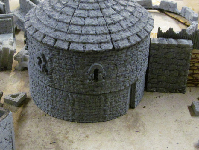 Entire Infinite Castle Design Part One 28mm-32mm 3D Print 108453