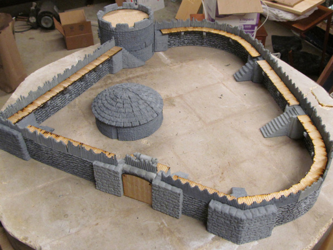 Entire Infinite Castle Design Part One 28mm-32mm