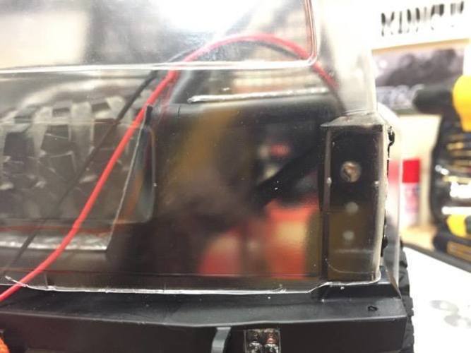 SCX-10 II Cherokee Body Tail Lights w/Armor 3D Print 108501