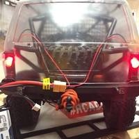 SCX-10 II Cherokee Body Tail Lights w/Armor - Thumbnail 3