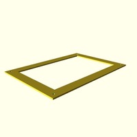 EL Wire Halloween Photo frame - Thumbnail 3