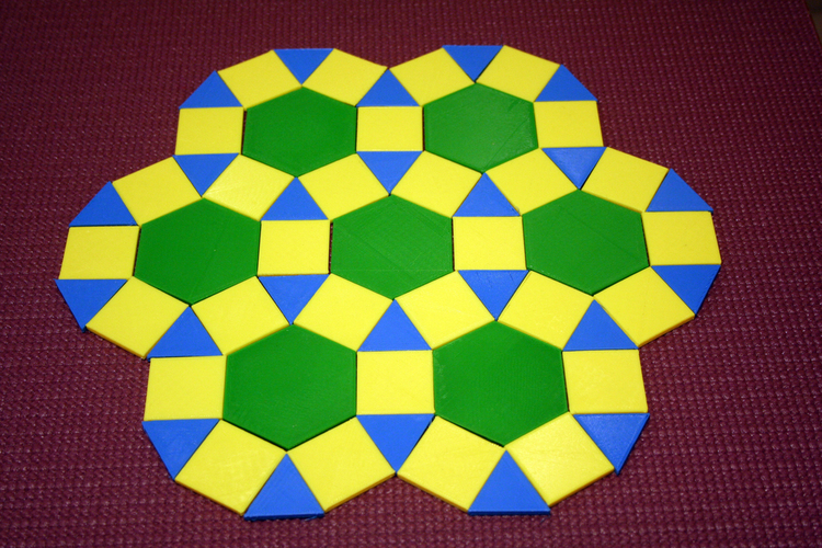Tessellations, hands-on math 3D Print 108538