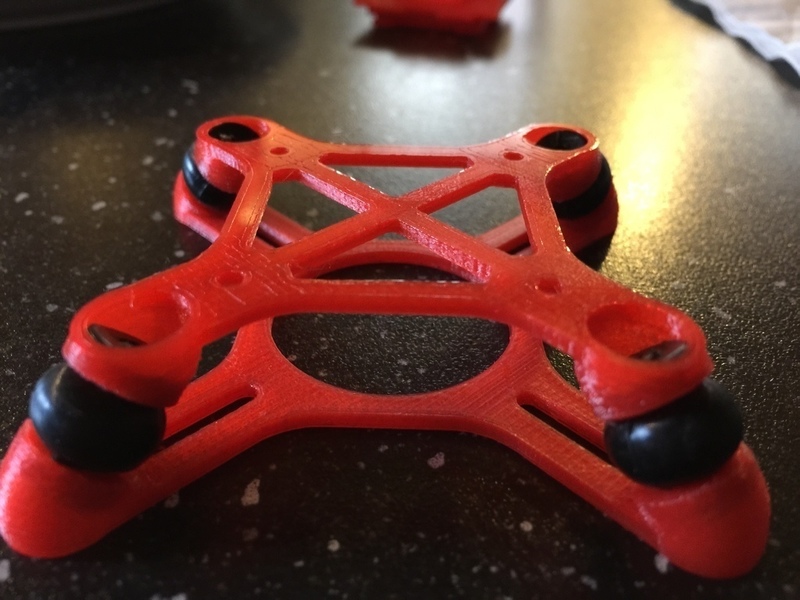CC3D/Naze32 FC Antivibration mount Top Plate