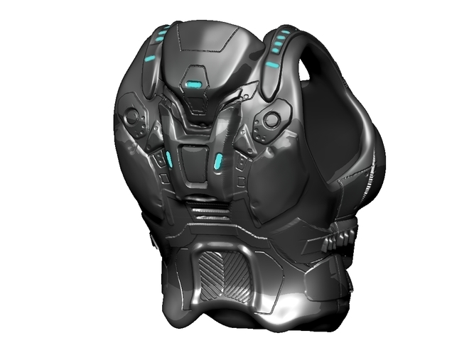 JD Fenix (Gears of War 4) Armor 3D Print 108585