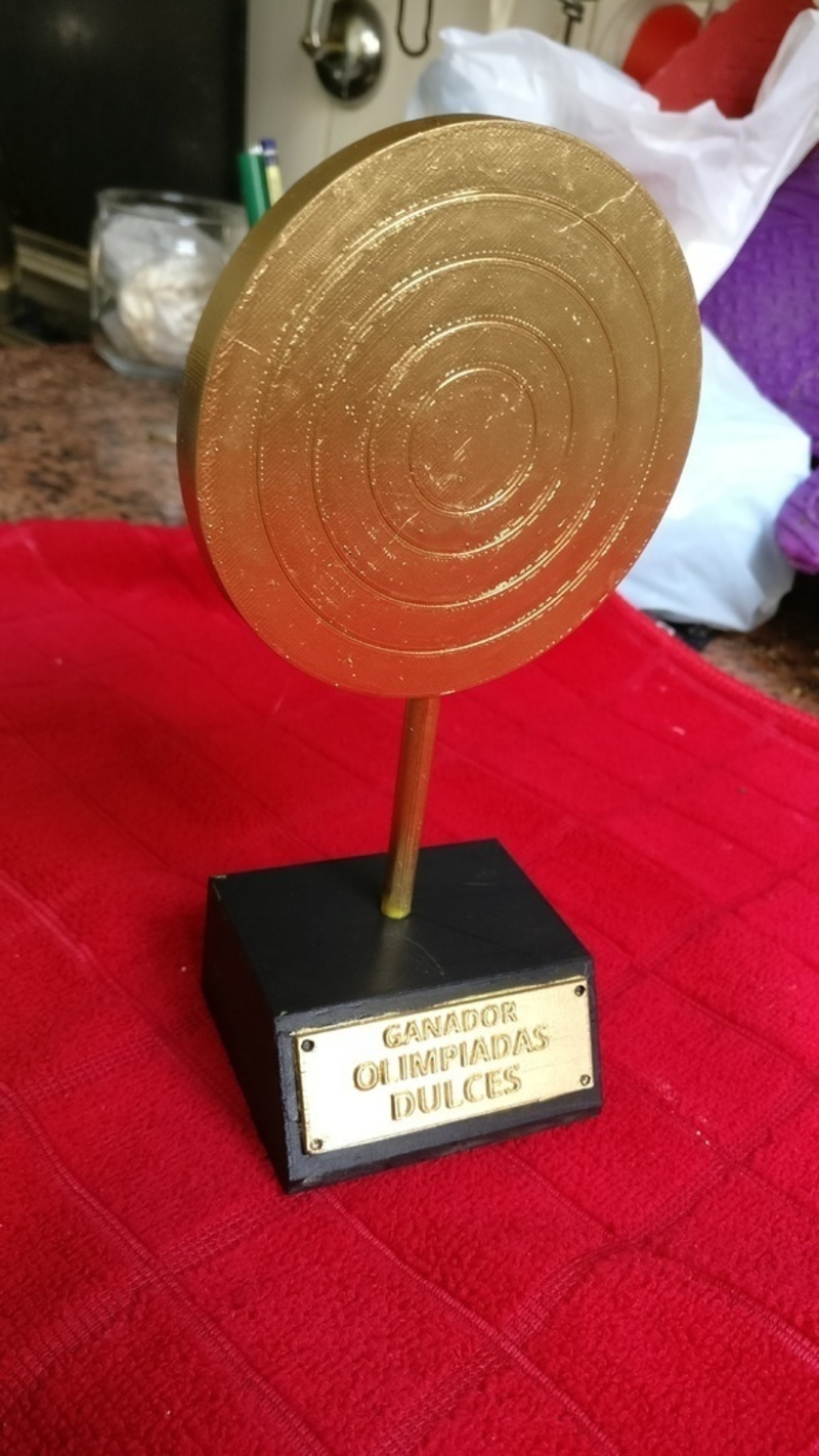 Trofeo Olimpiadas Dulces (trophy)