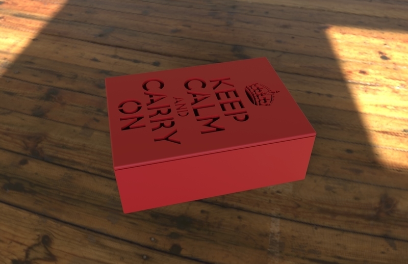 Box Keep Calm