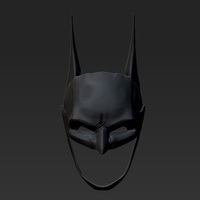 Small Batman's Helmet 3D Printing 108752