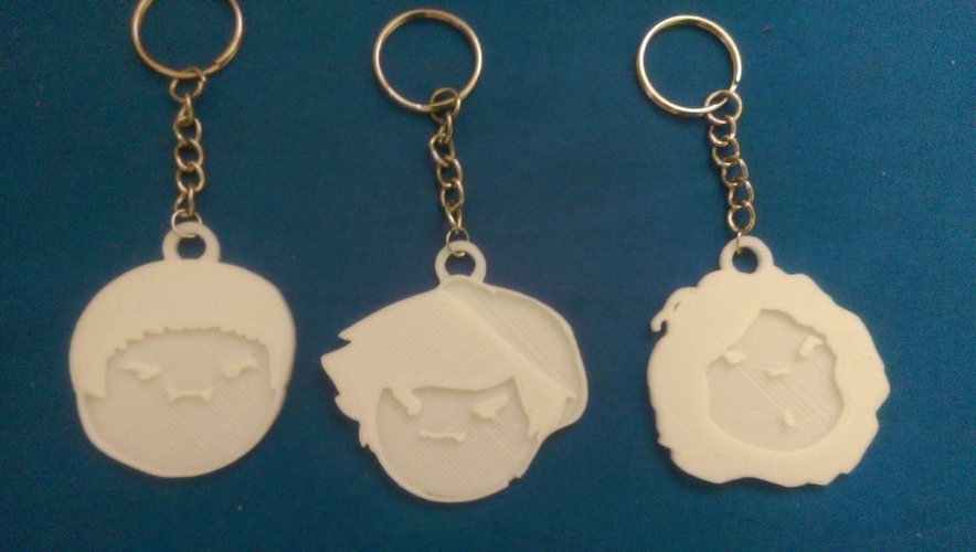 Game Grumps Keychains 3D Print 108754