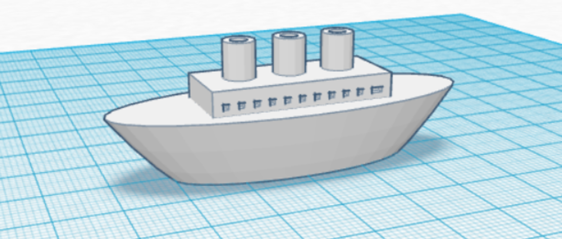 Small Model Boat 3D Print 108793