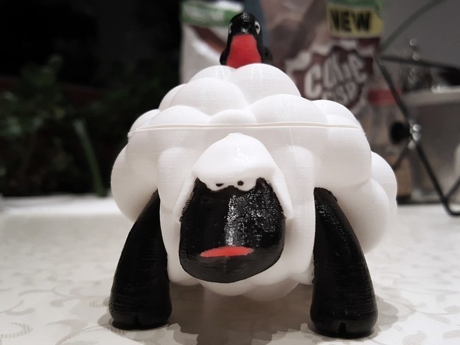 Angry Sheep 3D Print 108833