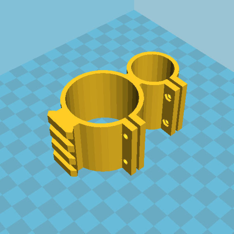 mounting lamp 20-22 mm plus a Picatinny rail for AS VAL by LCT