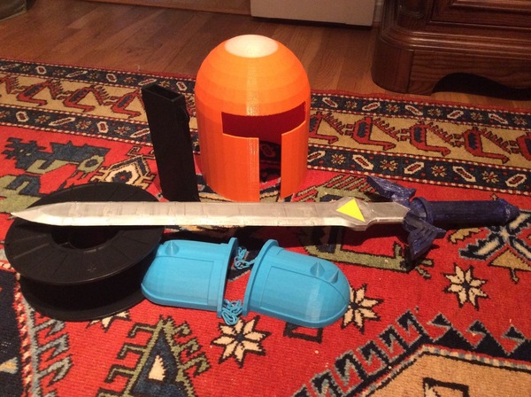 Zelda Master Sword and custom Armour  