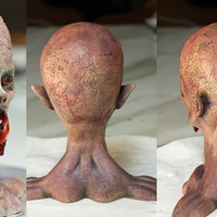 Zombie Queen Bust - Thumbnail 3