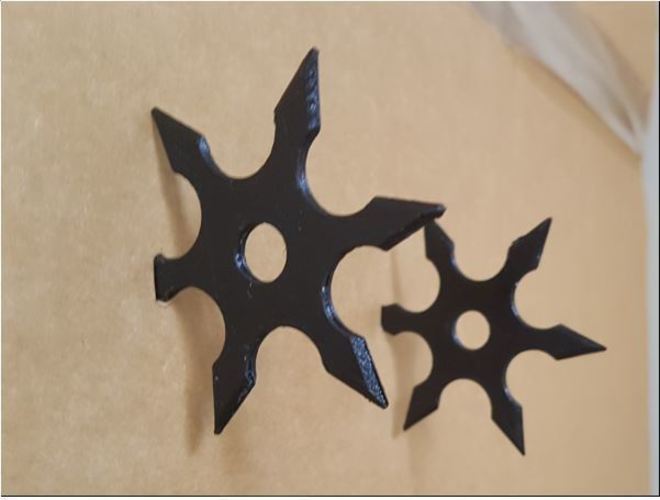 Ninja Shurikens 3D Print 108922