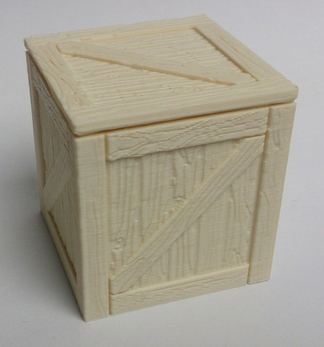 Wooden crate / box 3D Print 108955