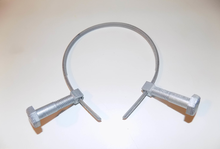 3D Printed Frankenstein bolts by yoda3d Pinshape