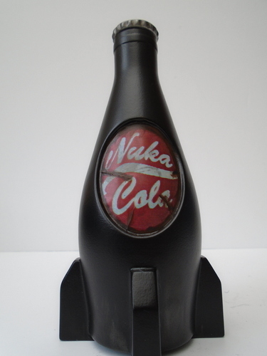 3D Printed Nuka Cola Bottle by zenperkins1