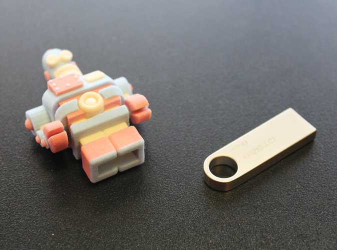 USB Robot 3D Print 10901