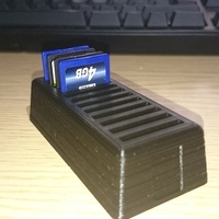 Small SD Card Holder 3D Printing 109018