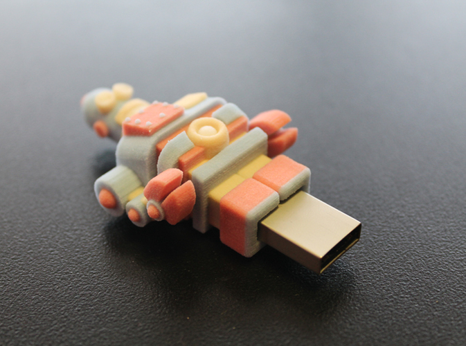 USB Robot 3D Print 10902