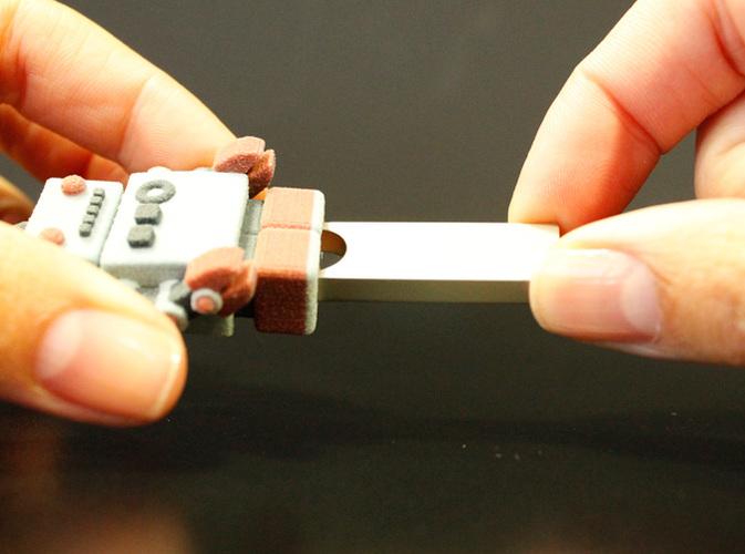 Bling USB Robot 3D Print 10907