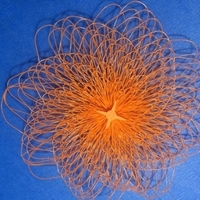 Super Flowers (drooloop flowers) Wide Petal- customizable - Thumbnail 2