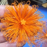 Super Flowers (drooloop flowers) Wide Petal- customizable - Thumbnail 11