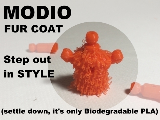 Modio FUR Coat! 3D Print 109148