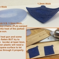 Keychain Lithopane - Customizable - Thumbnail 5