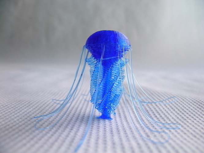 Jellyfish customizable - drooloops 3D Print 109169