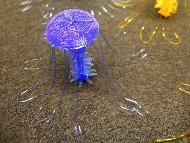 Jellyfish customizable - drooloops 3D Print 109171