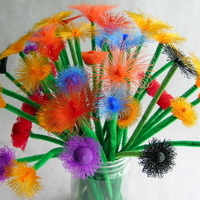 Super Flowers (drooloop flowers)- customizable - Thumbnail 2