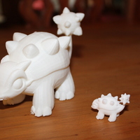 Small Euoplocephalus 3D Printing 10919