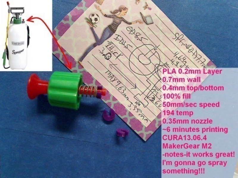 replacement washer - garden sprayer valve