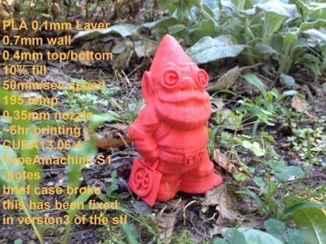 Scammed Gnome 3D Print 109206