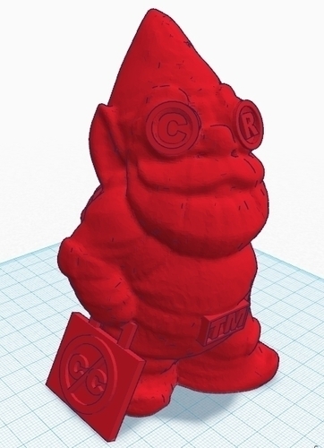 Scammed Gnome 3D Print 109207