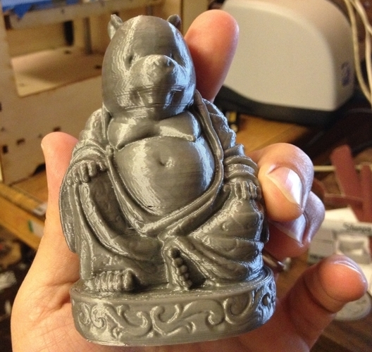 Poohdda (Winnie the Pooh Buddha) 3D Print 109211