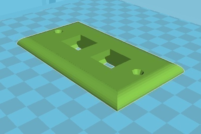small as possible two Jack face plate