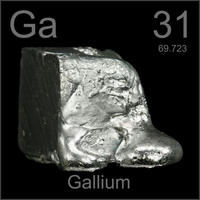 Small Gallium Atom 3D Printing 109217