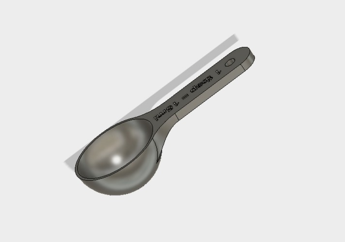 tablespoon 3D Print 109235