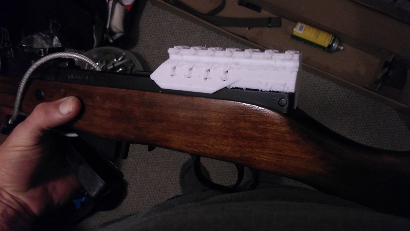 SKS scope mount (picatinny rail)