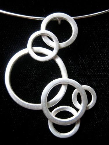 Pendant "Circles" 3D Print 109385