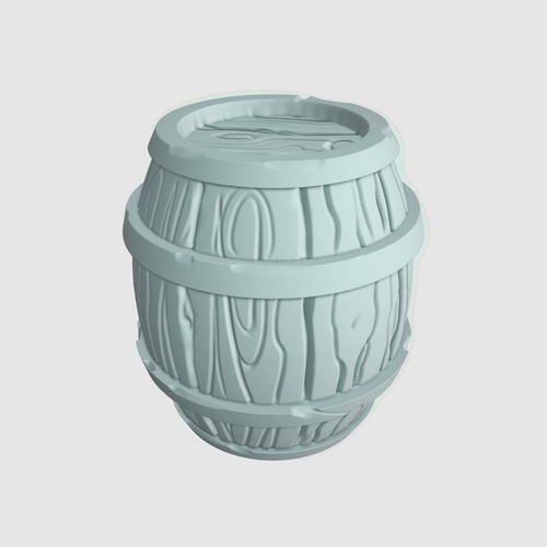 Rocket Pig Games: Barrel 3D Print 109394