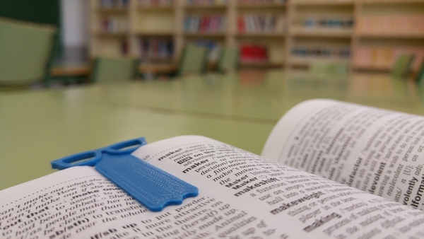 Glasses book marker