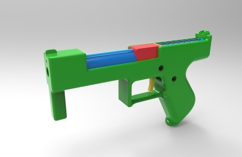 prop gun - blowback 3D Print 109458