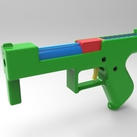 Small prop gun - blowback 3D Printing 109458