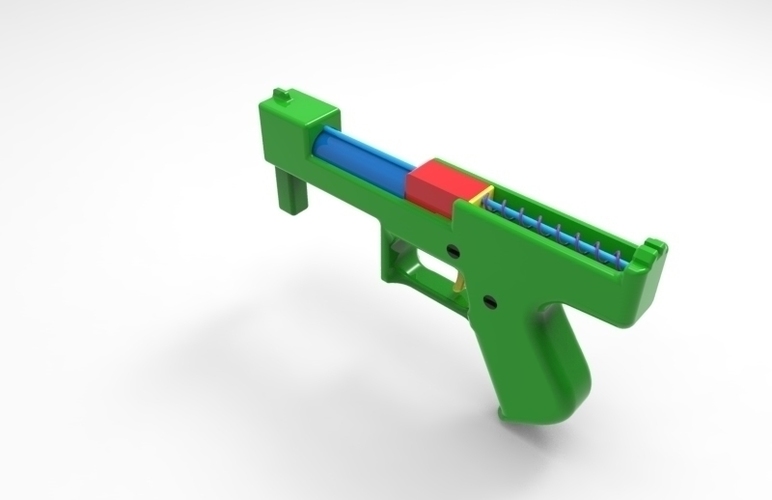prop gun - blowback 3D Print 109460
